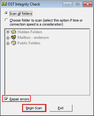 click-on-repair-errors