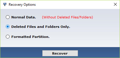 Restore deleted files