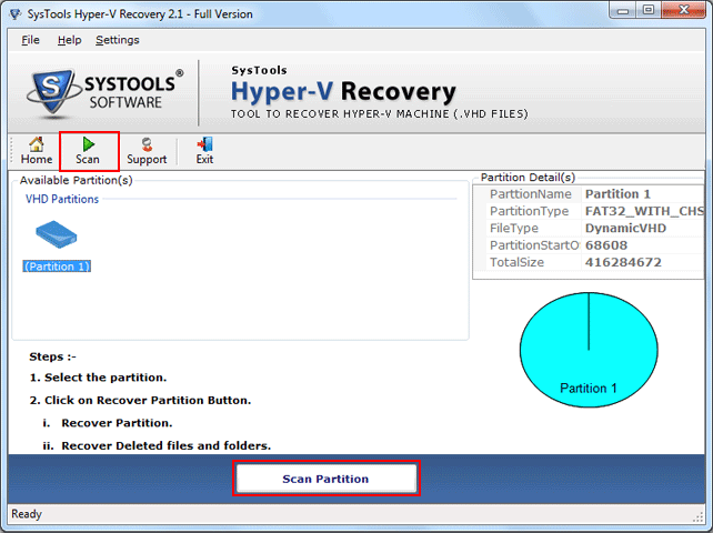 scan partition